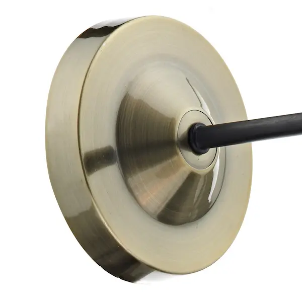 Fourth Picture of Ray 1 Light Wall Braket Antique Brass Clear