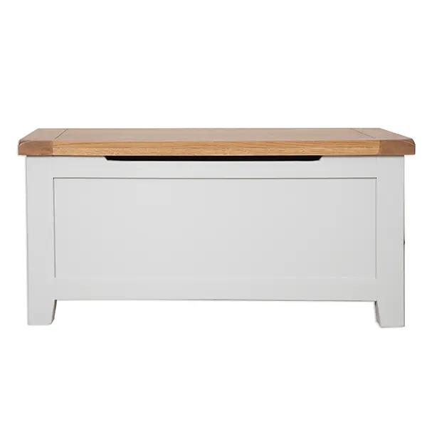 Secondary Picture of French Grey Blanket Box