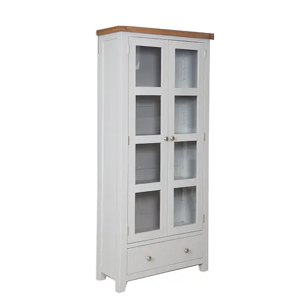Picture of French Grey Glazed Display Cabinet