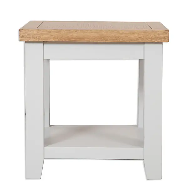 Secondary Picture of French Grey Lamp Table