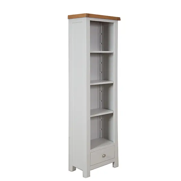 Picture of French Grey Slim Bookcase