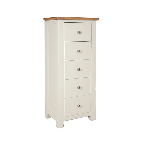 Picture of Ivory 5 Drawer Tall Chest
