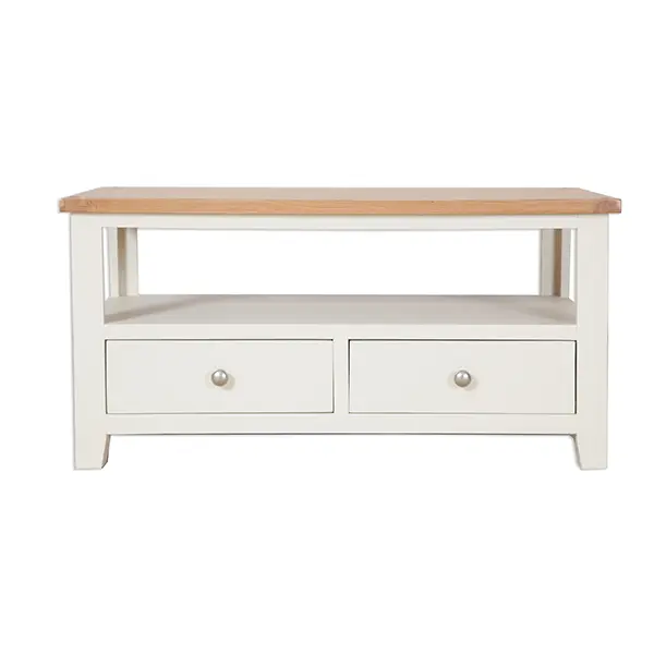 Secondary Picture of Ivory Coffee / TV Table