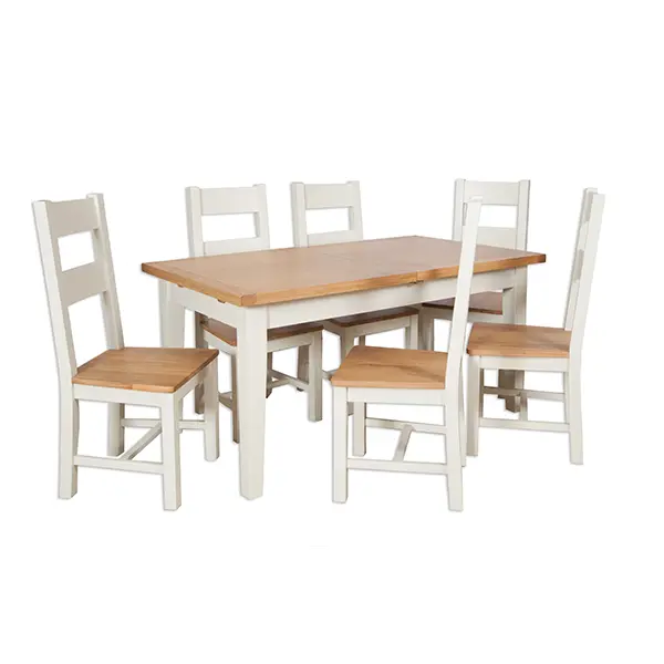 Picture of Ivory Dining Room Set Three