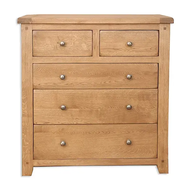 Picture of Natural Two Over Three Chest of Drawers