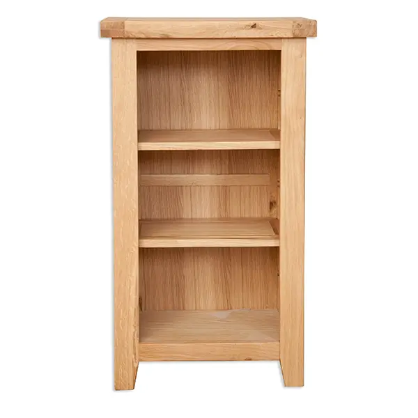 Secondary Picture of Natural Small Bookcase / DVD Rack